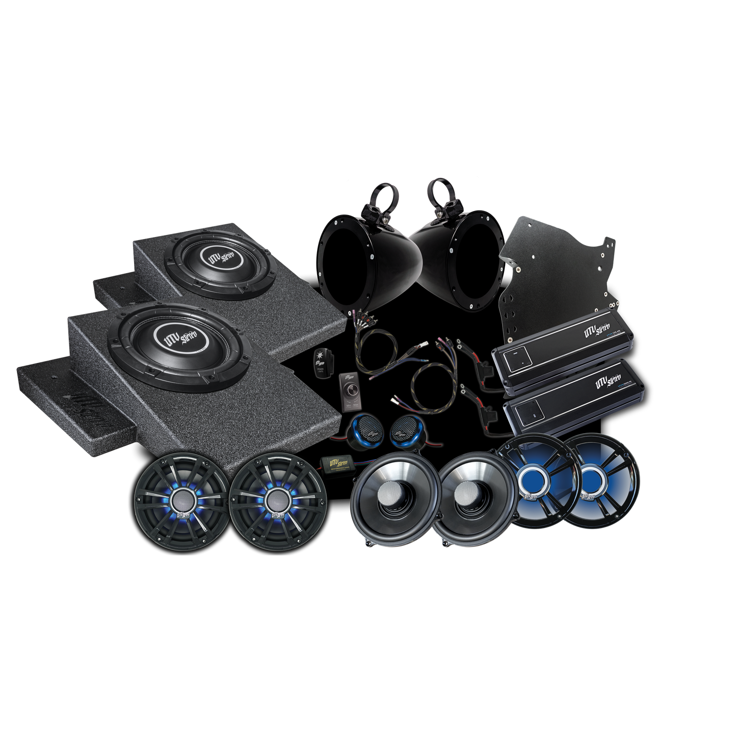 Can Am Maverick R Stage 7 Signature Series Stereo Kit