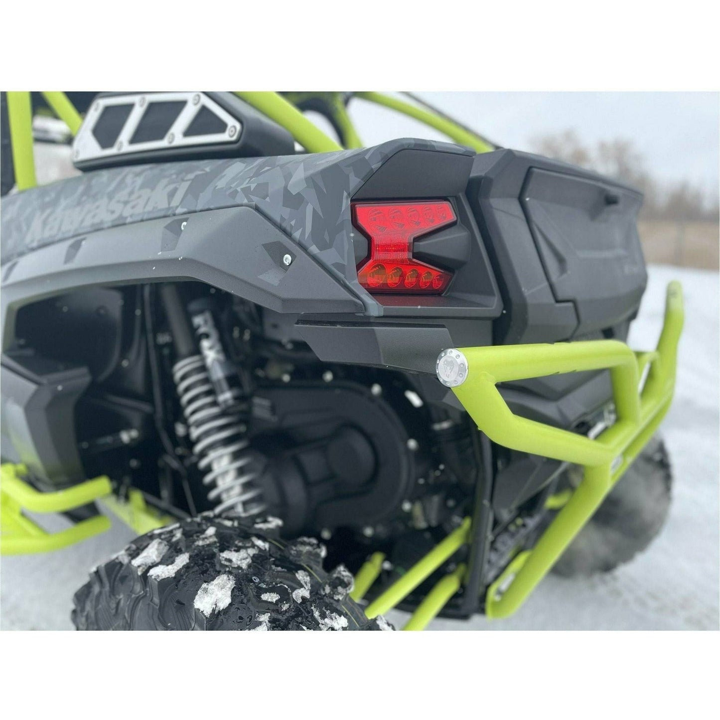 Kawasaki KRX Billet Frame Tube Plugs