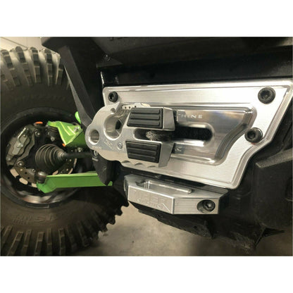 Kawasaki KRX Billet Winch Plate with Integrated Rope Hawse