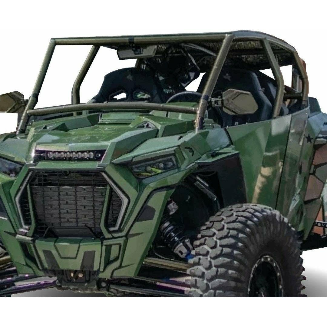 Polaris RZR 4 Off Camber Roll Cage (Raw)