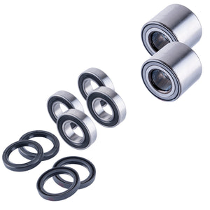 Kawasaki Mule 2510 / 3010 / 4000 / 4010 Front & Rear Wheel Bearings & Seals Kit