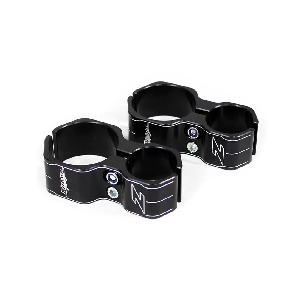 Zbroz Polaris RZR Billet Rear Shock Reservoir Clamp Kit