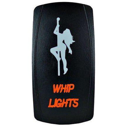 Whip Lights Stripper Pole Rocker Switch