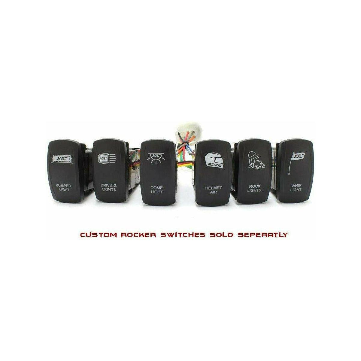Can Am Maverick R / X3 6 Switch Power Control System with Strobe Lights Switch
