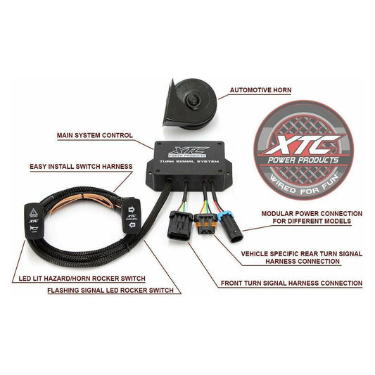 Polaris RZR XP 1000 (2014) Plug & Play Turn Signal System with Horn