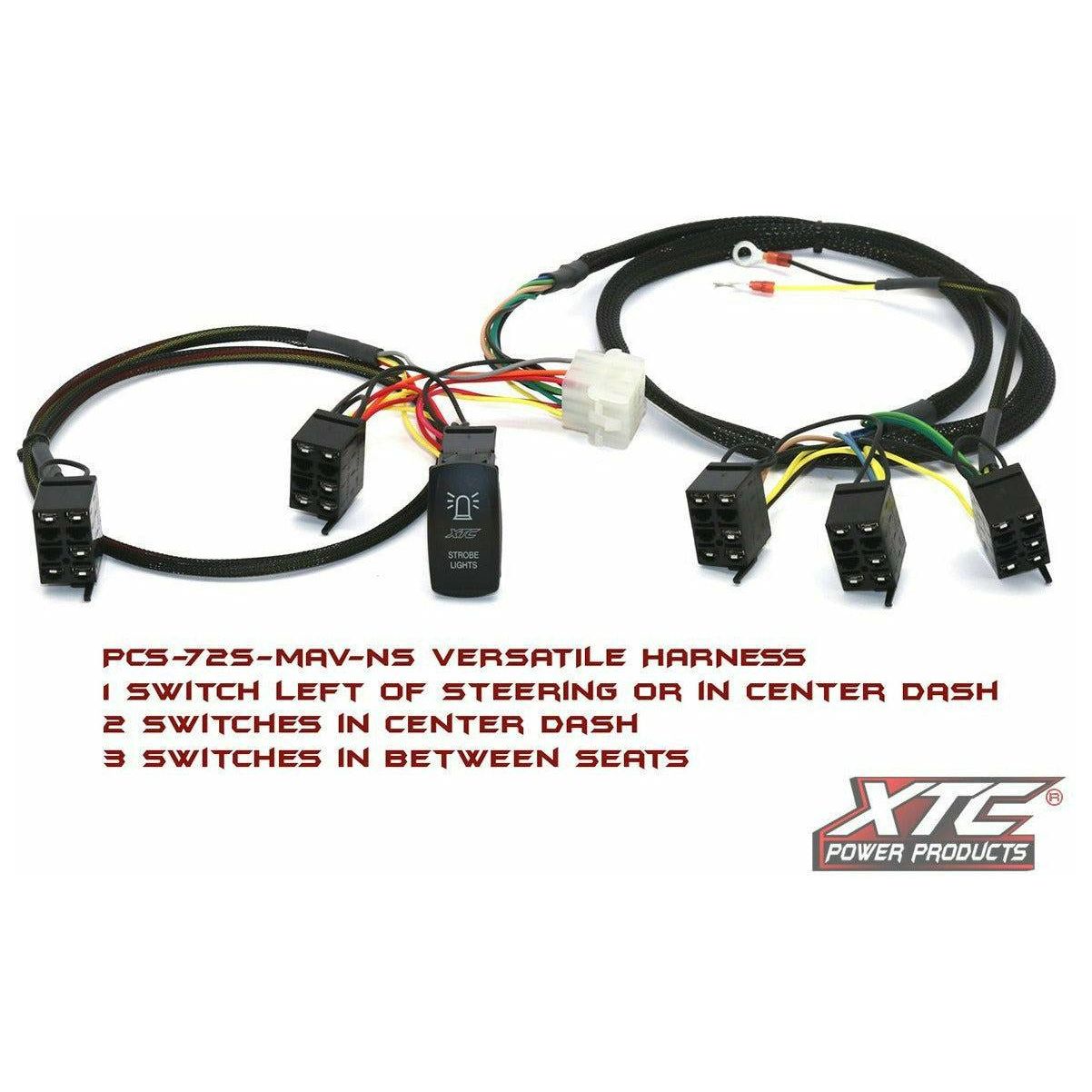 Polaris RZR 6 Switch Power Control System with Strobe Lights Switch