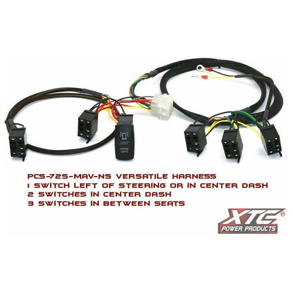 Polaris RZR 6 Switch Power Control System with Strobe Lights Switch