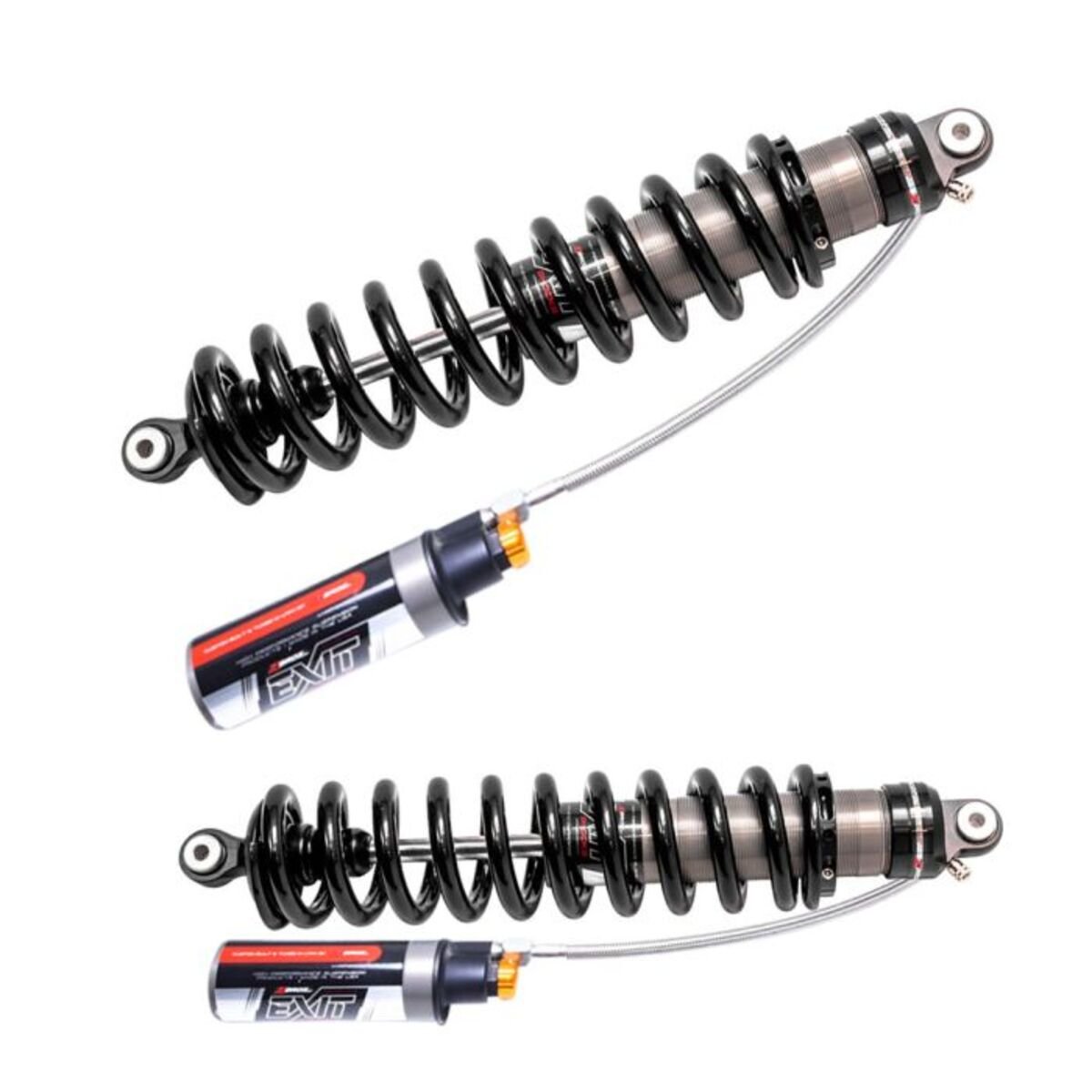 Zbroz Can-Am Defender XT 2.2” X1 Series Rear Remote Exit Shocks