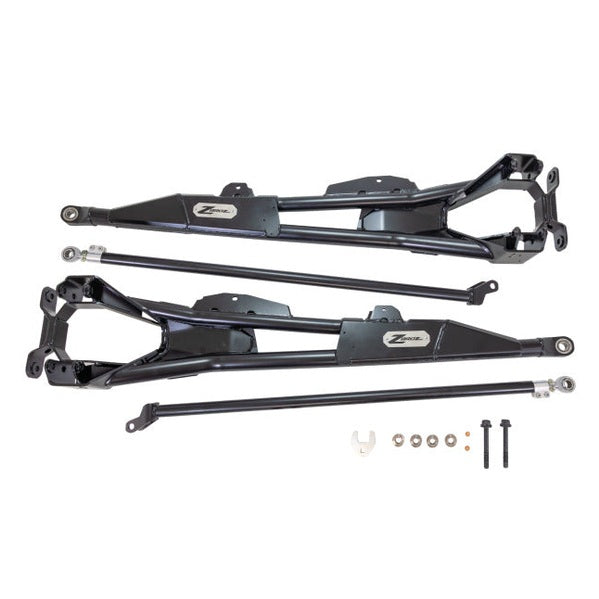 Zbroz Polaris Pro R High Clearance Trailing Arms Black