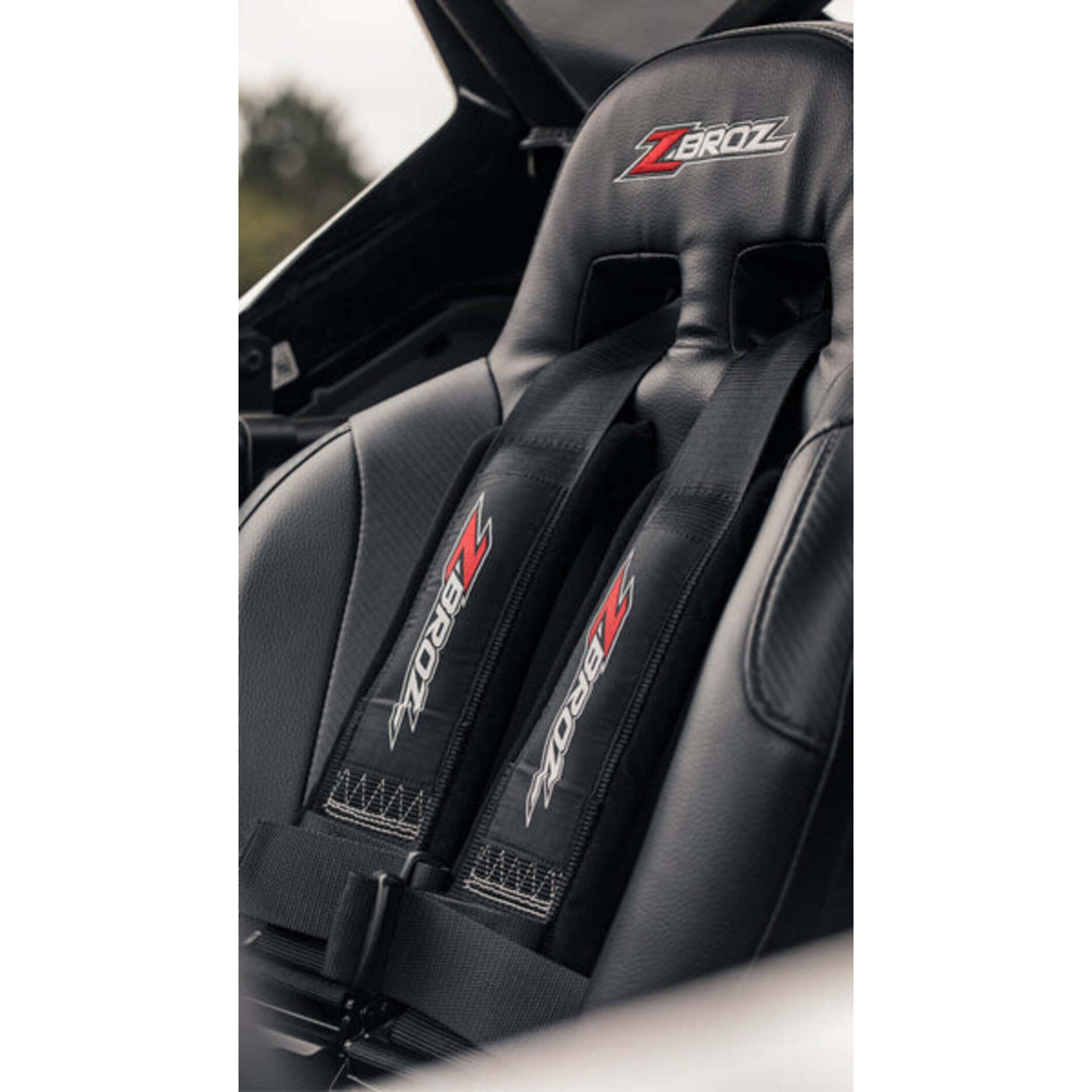 ZBroz Racing Black Universal UTV Seat