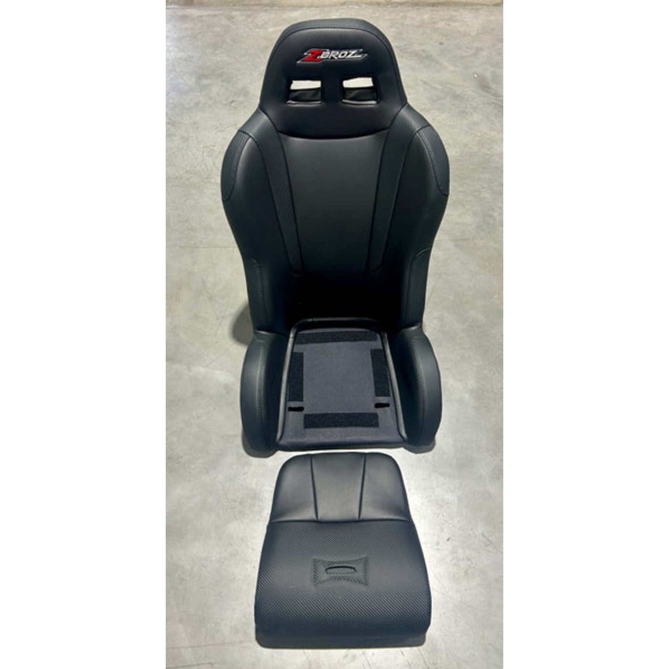 ZBroz Racing Black Universal UTV Seat