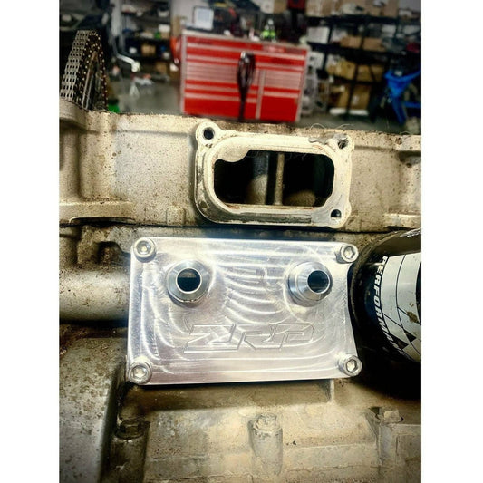 Polaris RZR Oil Cooler Adapter