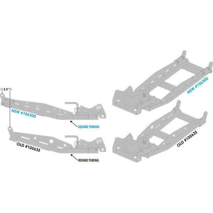 UTV Pro 2.0 Square Push Tube