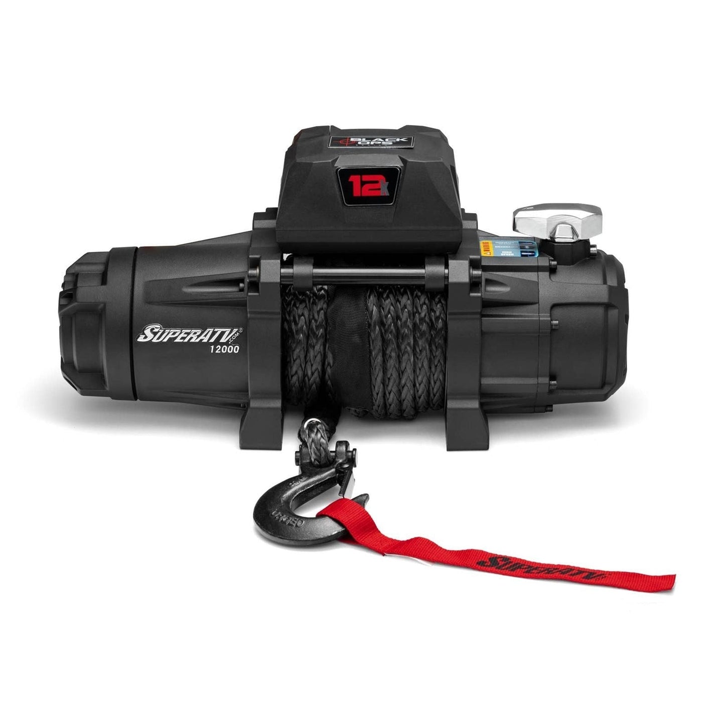 12,000 LB. Winch with Wireless Remote & Synthetic Rope