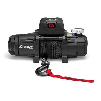 12,000 LB. Winch with Wireless Remote & Synthetic Rope