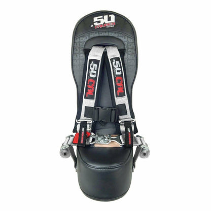 50 Caliber Racing Can Am Maverick X3 Bump Seat with Harness