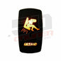 50 Caliber Racing "Eject A Ho" Waterproof On/Off Rocker Switch