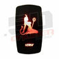 50 Caliber Racing "Horny" Waterproof Rocker Switch