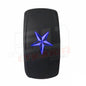 50 Caliber Racing Nautical Star On/Off LED Rocker Switch