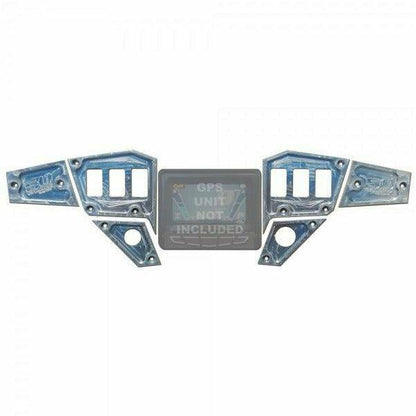 Polaris RZR 6 Piece Dash Panels - Kombustion Motorsports