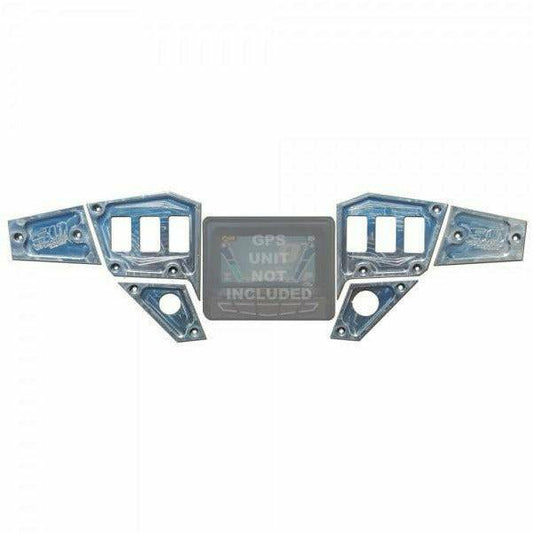 Polaris RZR 6 Piece Dash Panels - Kombustion Motorsports