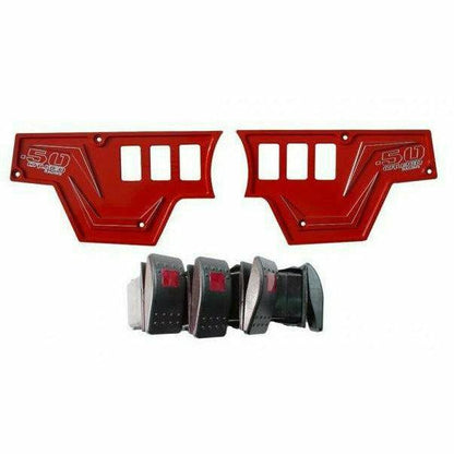 Polaris RZR XP 1000 6 Switch Dash Panel - Kombustion Motorsports