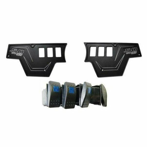 Polaris RZR XP 1000 6 Switch Dash Panel - Kombustion Motorsports