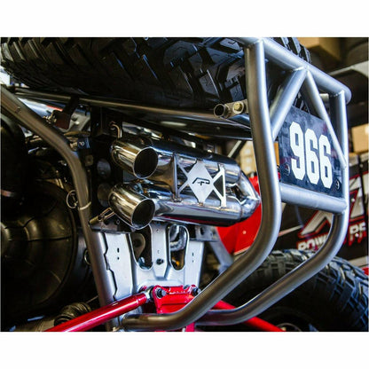 Polaris RZR Turbo Dual Tip Exhaust System