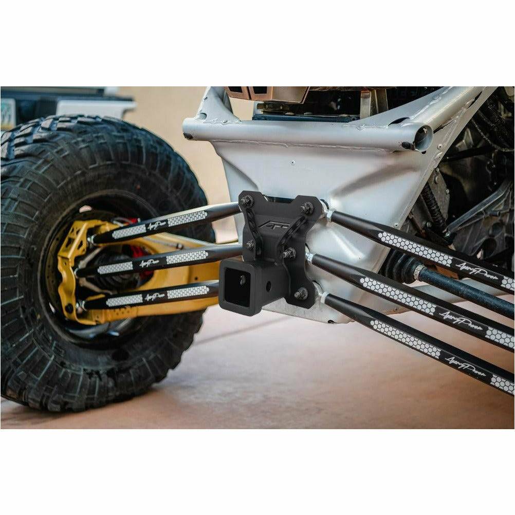 Can Am X3 Radius Rod Plate with Hitch Receiver