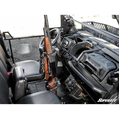 Can Am Defender Floor Mounted Gun Holder
