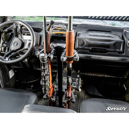 Can Am Defender Floor Mounted Gun Holder