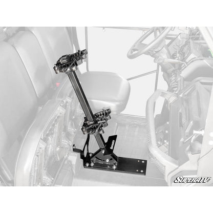 Can Am Defender Floor Mounted Gun Holder