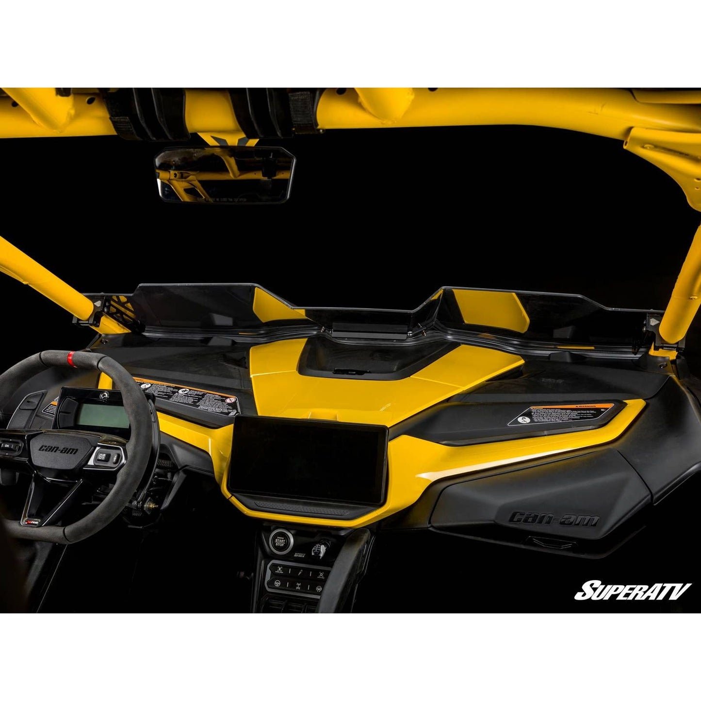 Can Am Maverick R Half Windshield