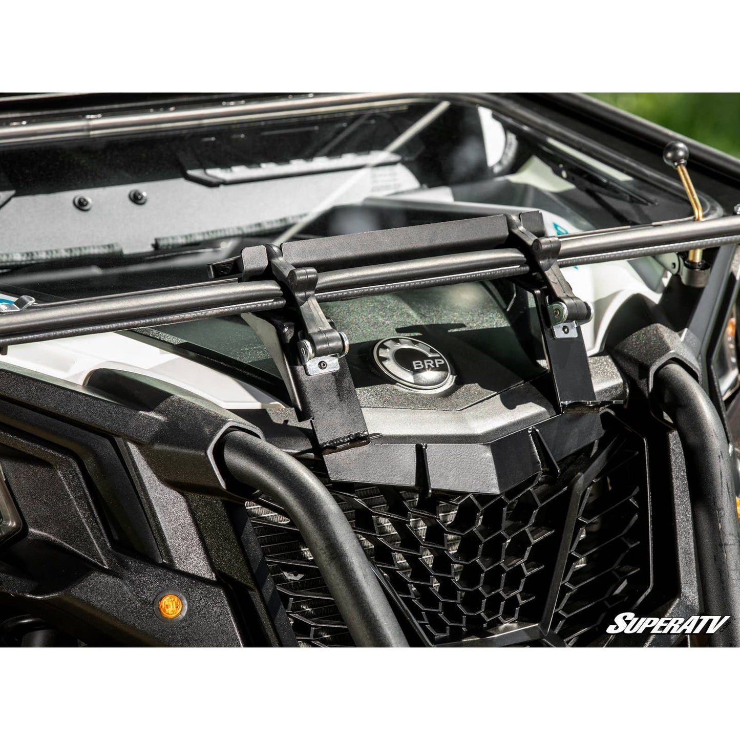 Can Am Commander Flip Down Glass Windshield