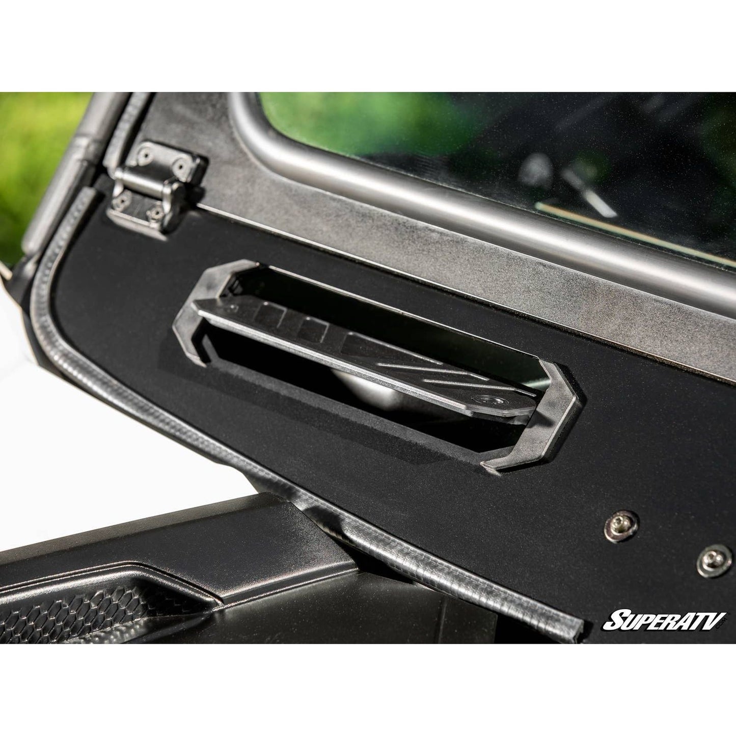 Can Am Commander Flip Down Glass Windshield