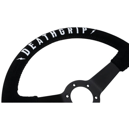 Death Grip Deep Dish Steering Wheel (Suede)