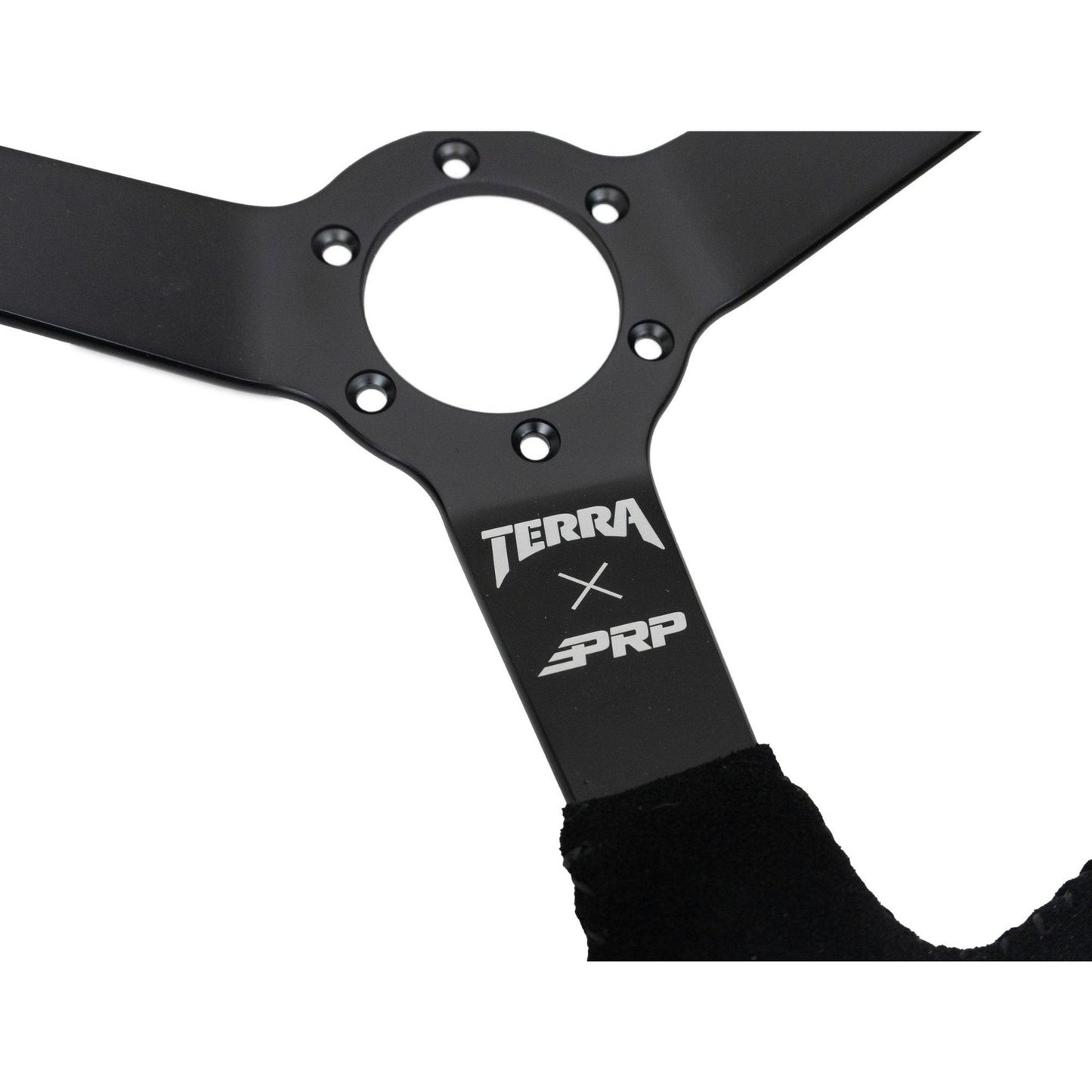Death Grip Deep Dish Steering Wheel (Suede)
