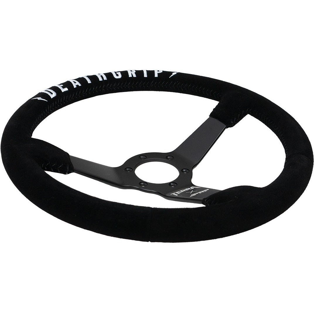 Death Grip Deep Dish Steering Wheel (Suede)