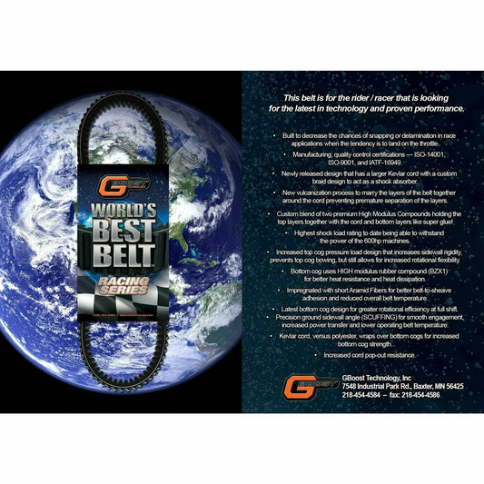 Polaris RZR Pro XP World's Best Race Series Drive Belt