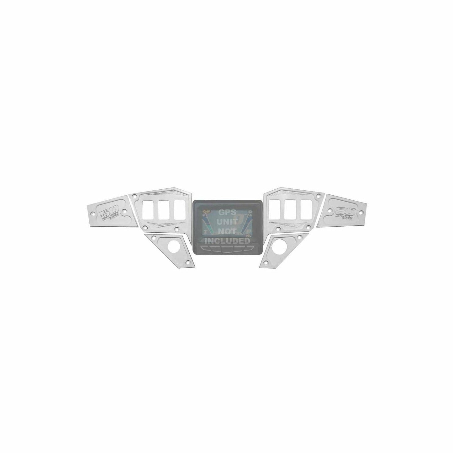 Polaris RZR 6 Piece Dash Panels - Kombustion Motorsports