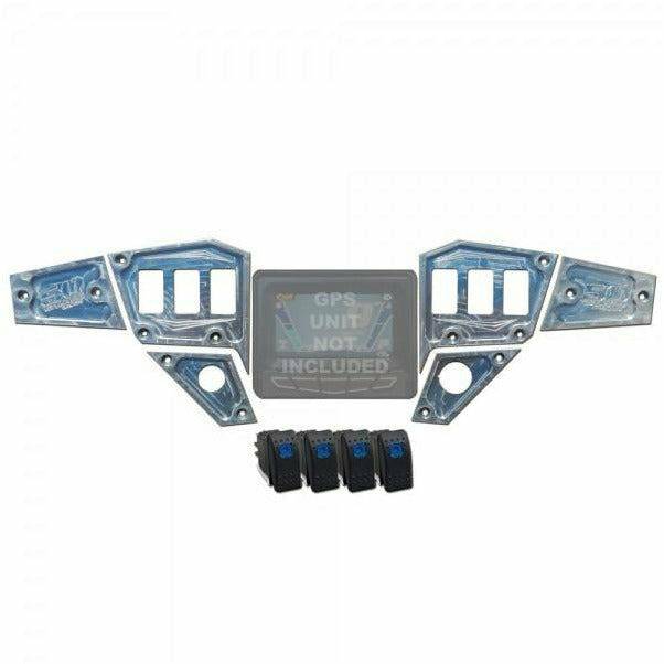 Polaris RZR 6 Piece Dash Panels - Kombustion Motorsports