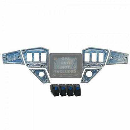 Polaris RZR 6 Piece Dash Panels - Kombustion Motorsports