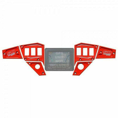 Polaris RZR 6 Piece Dash Panels - Kombustion Motorsports