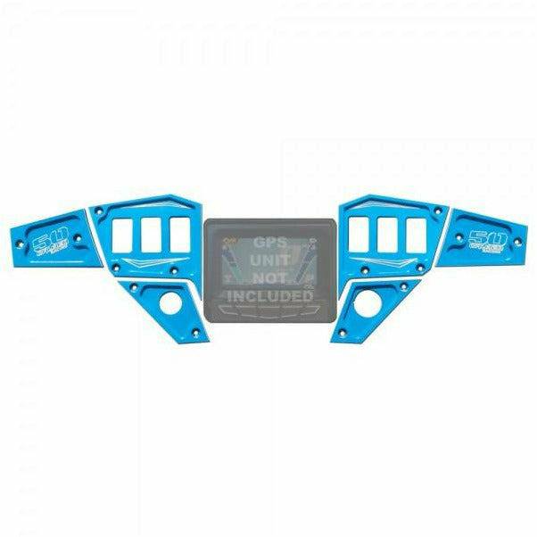 Polaris RZR 6 Piece Dash Panels - Kombustion Motorsports
