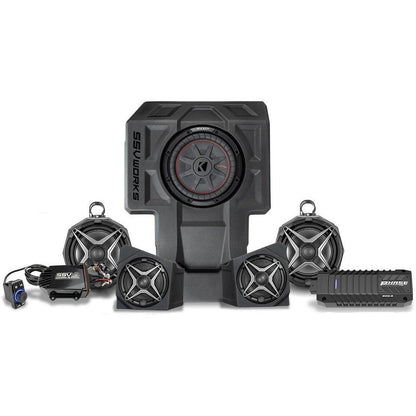 Kawasaki KRX Phase X 5-Speaker Audio System