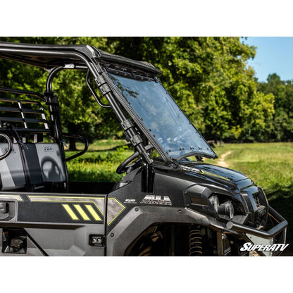 Kawasaki Mule Pro Scratch Resistant Flip Windshield