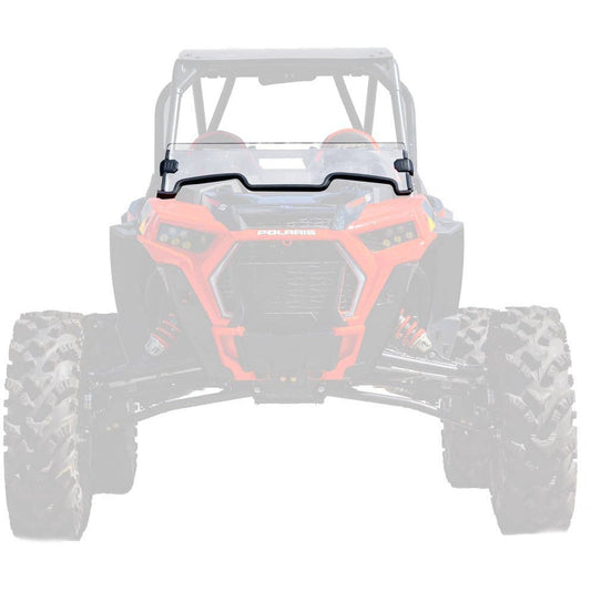 Polaris RZR Turbo S Half Windshield - Kombustion Motorsports
