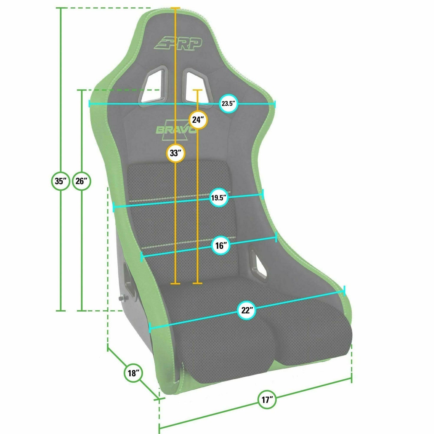Bravo Composite Seat
