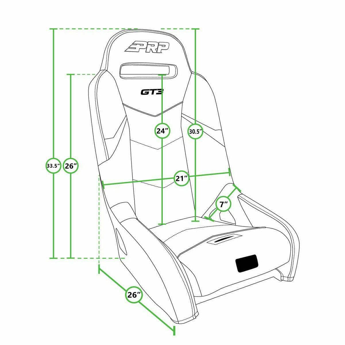 Polaris RZR GT3 Seat