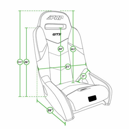 Polaris RZR GT3 Seat
